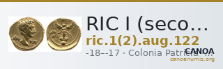 RIC I (second edition) Augustus 122 — CANOA