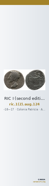 RIC I (second edition) Augustus 124 — CANOA