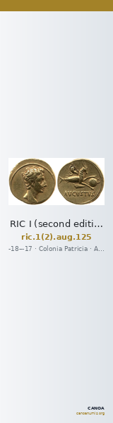 RIC I (second edition) Augustus 125 — CANOA