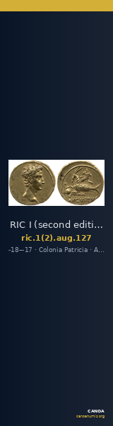 RIC I (second edition) Augustus 127 — CANOA