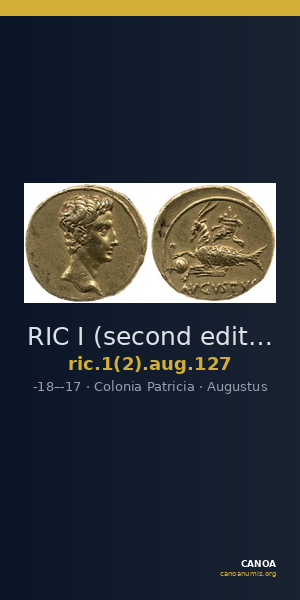 RIC I (second edition) Augustus 127 — CANOA