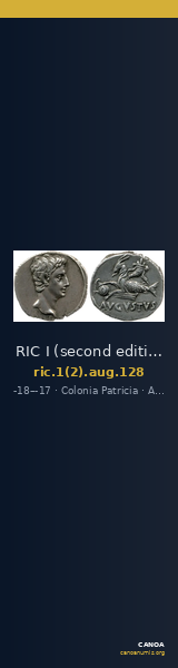 RIC I (second edition) Augustus 128 — CANOA