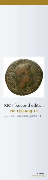 RIC I (second edition) Augustus 13 — CANOA