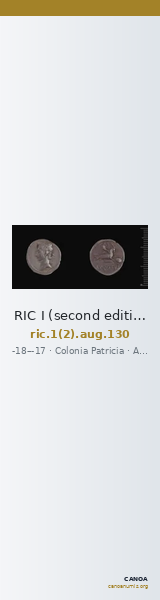 RIC I (second edition) Augustus 130 — CANOA