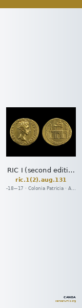 RIC I (second edition) Augustus 131 — CANOA