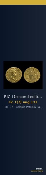 RIC I (second edition) Augustus 131 — CANOA