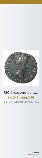 RIC I (second edition) Augustus 136 — CANOA