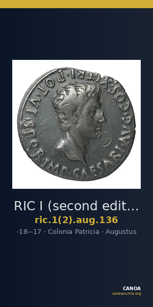 RIC I (second edition) Augustus 136 — CANOA