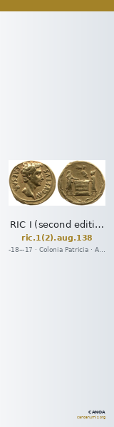 RIC I (second edition) Augustus 138 — CANOA