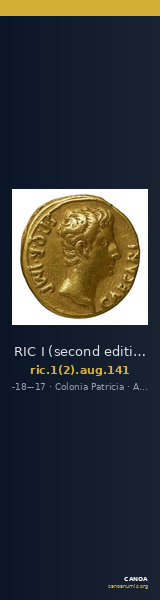 RIC I (second edition) Augustus 141 — CANOA