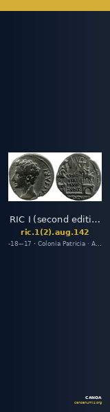 RIC I (second edition) Augustus 142 — CANOA