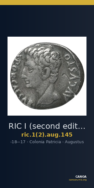 RIC I (second edition) Augustus 145 — CANOA