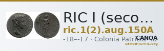 RIC I (second edition) Augustus 150A — CANOA