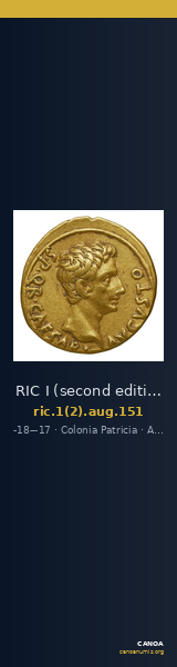 RIC I (second edition) Augustus 151 — CANOA
