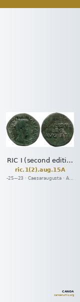RIC I (second edition) Augustus 15A — CANOA