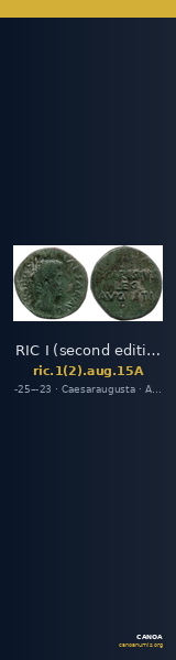 RIC I (second edition) Augustus 15A — CANOA