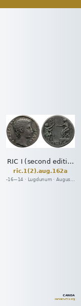 RIC I (second edition) Augustus 162a — CANOA