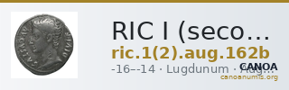 RIC I (second edition) Augustus 162b — CANOA