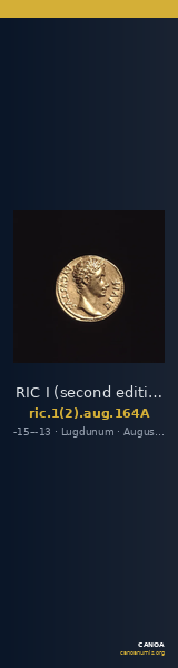 RIC I (second edition) Augustus 164A — CANOA