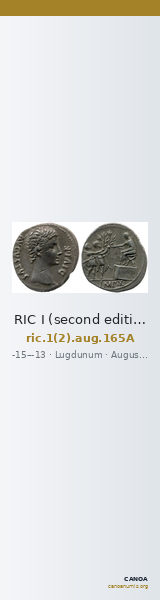 RIC I (second edition) Augustus 165A — CANOA