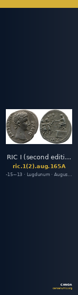 RIC I (second edition) Augustus 165A — CANOA