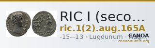 RIC I (second edition) Augustus 165A — CANOA