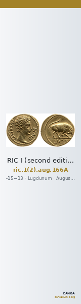 RIC I (second edition) Augustus 166A — CANOA