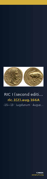 RIC I (second edition) Augustus 166A — CANOA