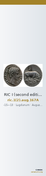 RIC I (second edition) Augustus 167A — CANOA