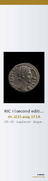 RIC I (second edition) Augustus 171A — CANOA