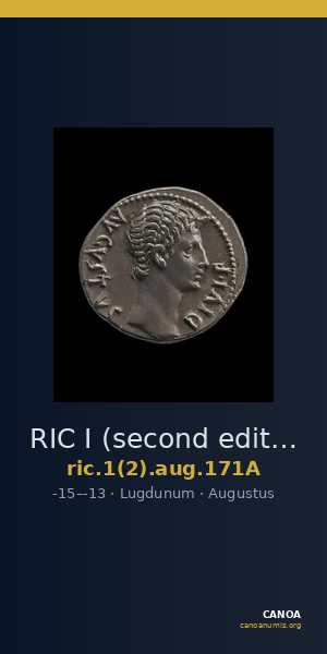 RIC I (second edition) Augustus 171A — CANOA