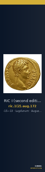 RIC I (second edition) Augustus 172 — CANOA