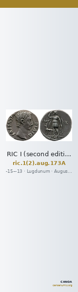 RIC I (second edition) Augustus 173A — CANOA
