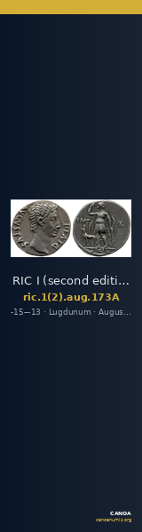 RIC I (second edition) Augustus 173A — CANOA