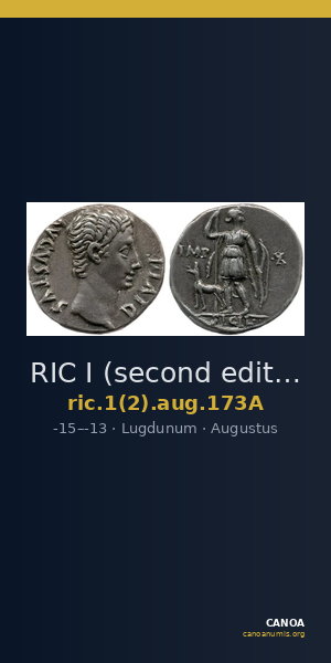 RIC I (second edition) Augustus 173A — CANOA