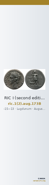 RIC I (second edition) Augustus 173B — CANOA