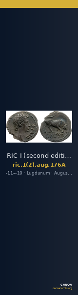 RIC I (second edition) Augustus 176A — CANOA