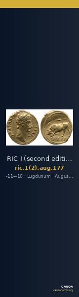 RIC I (second edition) Augustus 177 — CANOA