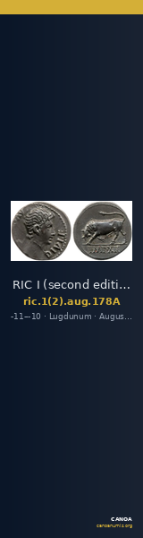 RIC I (second edition) Augustus 178A — CANOA