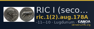 RIC I (second edition) Augustus 178A — CANOA