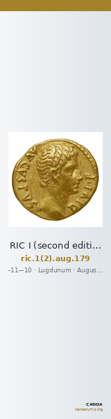 RIC I (second edition) Augustus 179 — CANOA