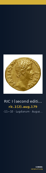 RIC I (second edition) Augustus 179 — CANOA