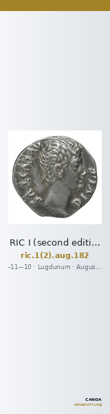 RIC I (second edition) Augustus 182 — CANOA