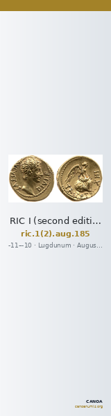 RIC I (second edition) Augustus 185 — CANOA