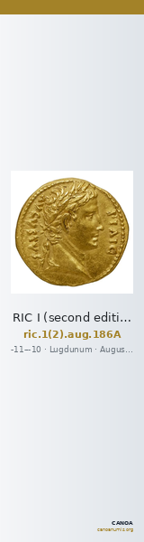 RIC I (second edition) Augustus 186A — CANOA