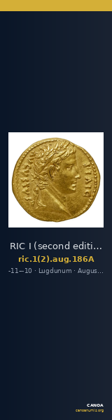 RIC I (second edition) Augustus 186A — CANOA