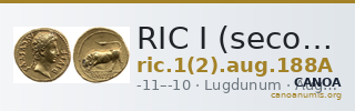 RIC I (second edition) Augustus 188A — CANOA