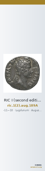 RIC I (second edition) Augustus 189A — CANOA