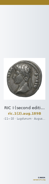 RIC I (second edition) Augustus 189B — CANOA