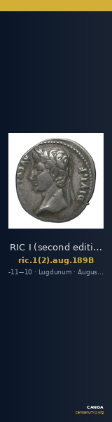 RIC I (second edition) Augustus 189B — CANOA